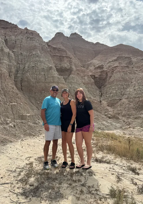 Event hosts at Badlands National Park