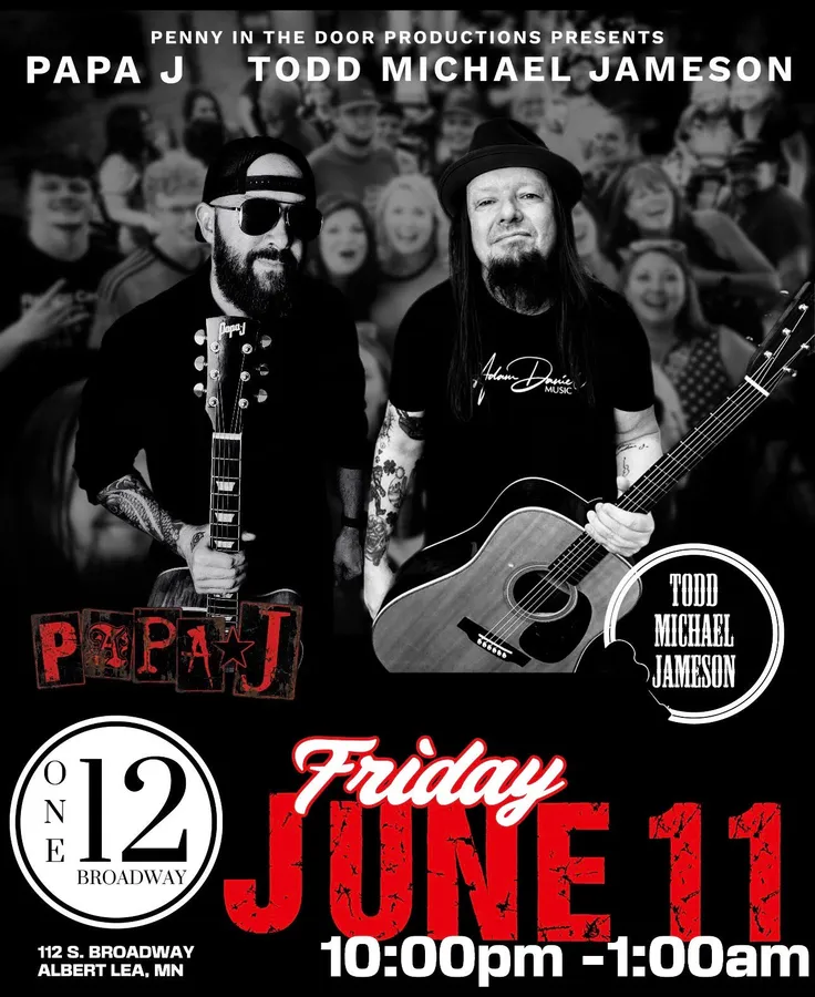 Papa J & Todd Jameson performing together Papa J & Todd Jameson performing together